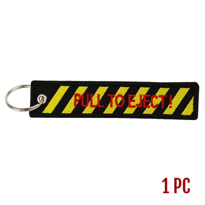 Accesorios de motocicletas de poliéster al por mayor cadena de llave personalizada
